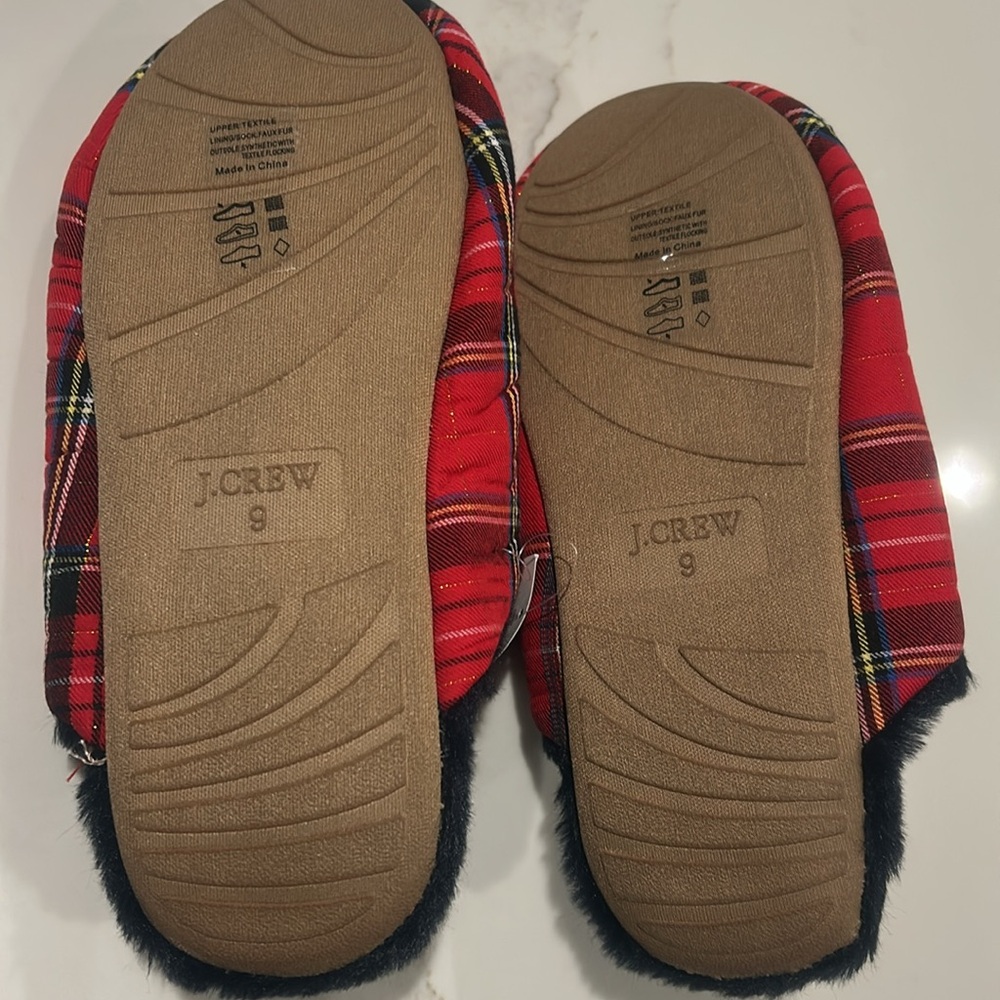 J Crew Sherpa slippers - Picture 3 of 3
